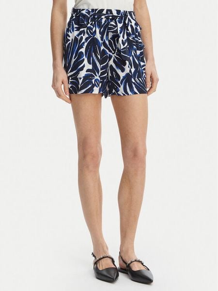 ONLY Szorty materiałowe Nova 15317850 Granatowy Regular Fit. Niebieskie szorty damskie Only, bez wzorów, z materiału. Za 109.99 zł.