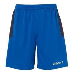 Krótki Uhlsport Goal. Niebieskie szorty męskie UHLSPORT, bez wzorów, sportowe. Za 107.00 zł.