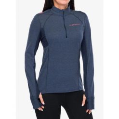 Bluza do biegania damska La Sportiva Swift Long Sleeve. Niebieskie bluzy bez kaptura damskie La Sportiva. Za 346.49 zł.