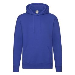 Męska Bluza Z Kapturem Premium. Niebieskie bluzy z kapturem męskie Fruit of the Loom, m. Za 112.99 zł.