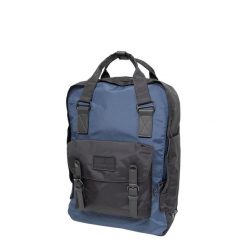 Plecak miejski Doughnut Macaroon Large Go Wild Series - black/navy. Niebieskie plecaki damskie Doughnut, bez wzorów. Za 364.99 zł.