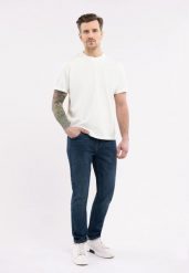 Jeansy Slim Fit, D-DEXTER 47. Niebieskie jeansy męskie Volcano. Za 229.99 zł.