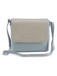 Mia Tomazzi Skórzana torebka "Zanzur" w kolorze błękitnym - 25 x 24 x 9 cm rozmiar: onesize. Niebieskie torebki klasyczne damskie Mia Tomazzi, bez wzorów, z materiału, bez dodatków. Za 252.99 zł.