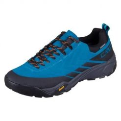Buty trekkingowe męskie CMP Mintaka WP Trekking Reef. Niebieskie buty trekkingowe męskie CMP, bez zapięcia, trekkingowe. Za 399.99 zł.