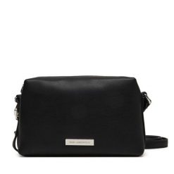 Torebka KARL LAGERFELD. Czarne torebki klasyczne damskie Karl Lagerfeld, bez wzorów, bez dodatków. Za 649.99 zł.