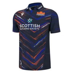 Koszulka Domowa Edynburg Rugby 2025/26. Brązowe t-shirty sportowe męskie Macron, l, bez ramiączek. Za 387.00 zł.