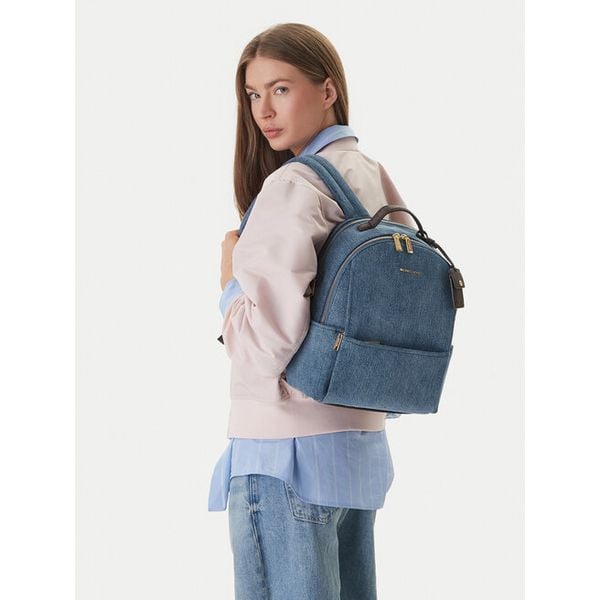 Plecak MICHAEL Michael Kors. Niebieskie plecaki damskie MICHAEL Michael Kors, bez wzorów, sportowe. Za 1,369.00 zł.