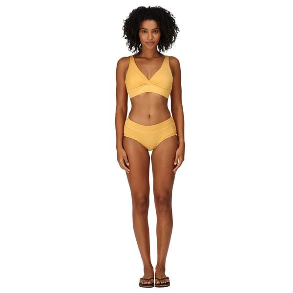 Damskie Teksturowane Figi Bikini Paloma. Żółte bikini damskie Regatta, bez wzorów. Za 31.99 zł.