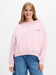 American vintage bluza z kapturem Kobiety Bawełna różowy, M. Czerwone bluzy z kapturem damskie American vintage, m, z bawełny. Za 749.95 zł.