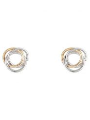 OR ÉCLAT Złote kolczyki-wkrętki "Croisade" rozmiar: onesize. Żółte kolczyki damskie Or Éclat, złote. Za 521.99 zł.