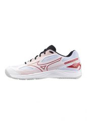 Buty halowe Mizuno Cyclone Speed 4. Białe obuwie do biegania damskie Mizuno. Za 299.99 zł.