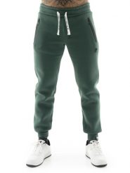 Bluza wygodny z bawełna z zamek błyskawiczny na co dzień. Czarne bluzy bez kaptura męskie LEONE 1947 APPAREL, xl, z bawełny. Za 303.12 zł.