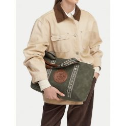 Torebka Beverly Hills Polo Club. Brązowe torebki klasyczne damskie Beverly Hills Polo Club, bez wzorów, bez dodatków. Za 179.99 zł.