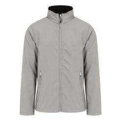 Kurtka Softshellowa Męska Jeden Kolor Tkanina Dwuwarstwowa. Czarne kurtki męskie Regatta, m, bez wzorów, z softshellu, sportowe, bez kaptura. Za 154.99 zł.