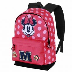 Plecak szkolny Minnie Mouse Różowy. Czerwone plecaki damskie Disney, bez wzorów, biznesowe. Za 182.50 zł.