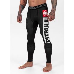 Legginsy dla dorosłych techniczne sportowe Hilltop Sports. Białe spodnie sportowe męskie PITBULL. Za 159.00 zł.