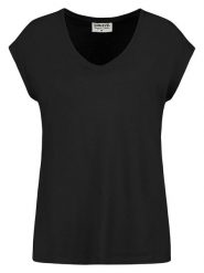 Sublevel Koszulka w kolorze czarnym rozmiar: XL. Czarne bluzki damskie Sublevel, xl, bez wzorów, bez kołnierzyka, bez ramiączek. Za 43.99 zł.