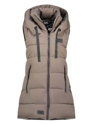 Canadian Peak Kamizelka pikowana "Dolbeak" w kolorze szarobrązowym rozmiar: XXL. Szare kamizelki damskie Canadian Peak, xxl. Za 184.46 zł.