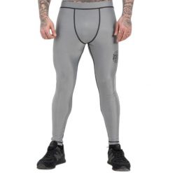 Legginsy Benlee Manorburn. Czarne spodnie sportowe męskie Benlee, z elastanu. Za 190.00 zł.