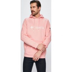 Columbia - Bluza. Czerwone bluzy z kapturem męskie Columbia, l, z bawełny. W wyprzedaży za 179.90 zł.