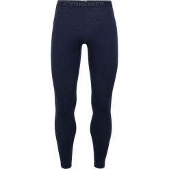 Legginsy Termoaktywne Męskie Icebreaker 200 Oasis Leggings. Niebieskie bielizna termoaktywna męska Icebreaker, l, bez wzorów, z materiału. Za 388.60 zł.