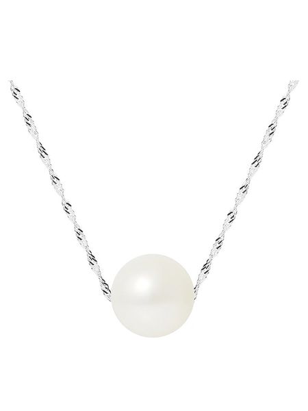 Pearline Złoty naszyjnik z perłą - dł. 42 cm rozmiar: onesize. Szare naszyjniki damskie Pearline, złote. Za 347.99 zł.