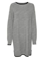 Vero Moda Sukienka w kolorze szarym rozmiar: L. Szare sukienki damskie Vero Moda, na co dzień, l, bez wzorów, bez kołnierzyka, bez ramiączek, midi, proste. Za 74.81 zł.