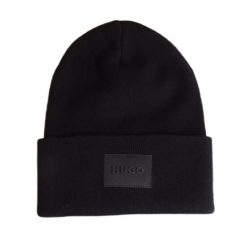 Czapka zimowa Hugo Boss Xevon Beanie Czarna - 50551508-001. Czarne czapki zimowe damskie Boss. Za 240.35 zł.