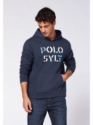 Polo Sylt Bluza w kolorze granatowym rozmiar: XXL. Niebieskie bluzy z kapturem męskie Polo Sylt, xxl, z bawełny. Za 87.40 zł.
