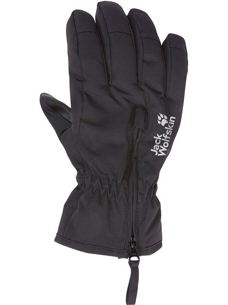 Jack Wolfskin Rękawiczki funkcyjne "Easy Zip" w kolorze czarnym rozmiar: 140. Czarne rękawiczki dziecięce Jack Wolfskin, ze skóry, bez ramiączek. Za 174.84 zł.