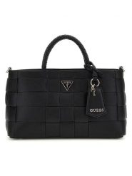 Guess Torebka w kolorze czarnym - 30 x 18 x 12 cm rozmiar: onesize. Czarne torebki klasyczne damskie Guess, z aplikacjami, z materiału, pikowane, bez dodatków. Za 434.99 zł.
