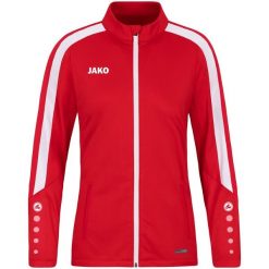 Poliestrowa bluza dresowa Jako Power. Czerwone bluzy z kapturem męskie Jako, xl, z dresówki. Za 325.00 zł.
