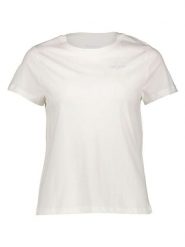 Pepe Jeans Koszulka w kolorze białym rozmiar: L. Białe bluzki damskie Pepe Jeans, l, bez wzorów, z bawełny, bez kołnierzyka. Za 87.81 zł.