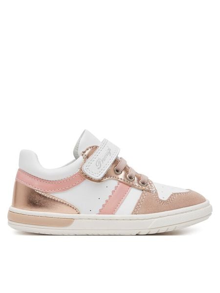 Primigi Sneakersy 7905200 M Biały. Białe buty sportowe dziewczęce Primigi, bez wzorów, ze skóry, bez zapięcia. Za 139.99 zł.