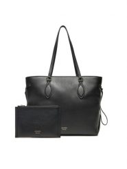 Guess Torebka HWFLNC L5165 Czarny. Czarne torebki klasyczne damskie Guess, z aplikacjami, ze skóry, bez dodatków. Za 1,019.00 zł.