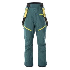 Spodnie narciarskie męskie Elbrus Svean - zielone, Rozmiar XXL. Zielone spodnie materiałowe męskie ELBRUS, bez wzorów, z elastanu. Za 559.00 zł.