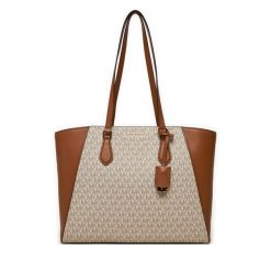 Torebka MICHAEL Michael Kors. Brązowe torebki klasyczne damskie MICHAEL Michael Kors, bez wzorów, bez dodatków. Za 1,019.00 zł.