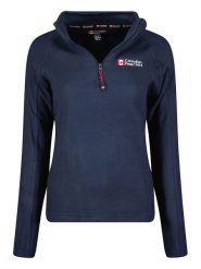 Canadian Peak Bluza polarowa "Tugeak" w kolorze granatowym rozmiar: XXL. Niebieskie bluzy bez kaptura damskie Canadian Peak, xxl, z polaru. Za 65.99 zł.