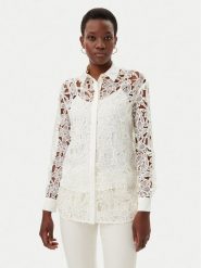 Marciano Guess Koszula 5GGH35 7318A Écru Regular Fit. Koszule damskie Marciano Guess, z aplikacjami, z syntetyku, bez kołnierzyka, bez ramiączek. Za 589.99 zł.