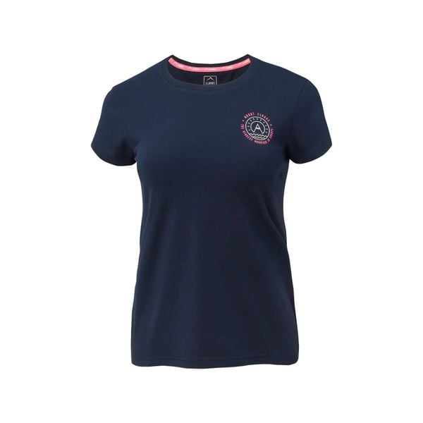 T-shirt damski Elbrus Ericca. Niebieskie t-shirty damskie ELBRUS, l, bez wzorów, z bawełny, bez kołnierzyka. Za 80.61 zł.