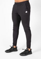 Hamilton Hybrid Spodnie - Czarny. Czarne spodnie sportowe męskie GORILLA WEAR, z elastanu. Za 253.65 zł.