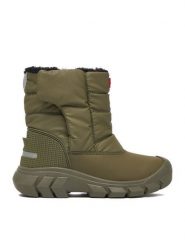 Hunter Śniegowce CEO-CP86-26157(CH) Khaki. Brązowe buty zimowe chłopięce Hunter, z materiału, bez zapięcia. Za 229.99 zł.