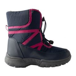 Granatowe śniegowce Lee Cooper LCJ-22-44-1364K różowe. Czerwone śniegowce dziewczęce . Za 179.95 zł.
