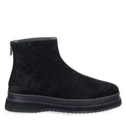 Botki Gant. Czarne buty zimowe męskie Gant, bez zapięcia. Za 539.99 zł.