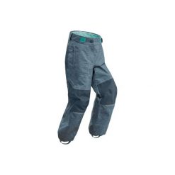 Spodnie Turystyczne Zimowe Sh500 U-Warm Dla Dziewczynek 2-6 Lat Niebieskie. Niebieskie spodnie dziewczęce QUECHUA, z elastanu. Za 89.99 zł.