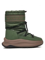 Moon Boot Śniegowce 80D2490010 Zielony. Zielone buty zimowe męskie Moon Boot, ze skóry, bez zapięcia. Za 899.99 zł.