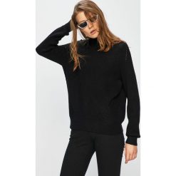 Noisy May - Sweter. Czarne golfy damskie Noisy may, s, bez wzorów, z dzianiny, bez ramiączek. W wyprzedaży za 39.90 zł.