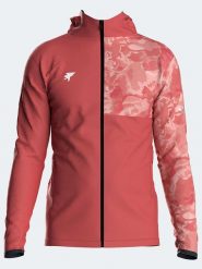 Joma Kurtka przeciwdeszczowa w kolorze koralowym rozmiar: XL. Czerwone kurtki outdoor męskie Joma, xl, bez wzorów, bez kaptura. Za 118.56 zł.