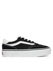 Vans Tenisówki C-BROOKLYN LS PLATFORM VN000DC4BA2 Czarny. Czarne trampki i tenisówki damskie Vans, bez wzorów, ze skóry. Za 319.99 zł.