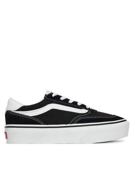 Vans Tenisówki C-BROOKLYN LS PLATFORM VN000DC4BA2 Czarny. Czarne trampki i tenisówki damskie Vans, bez wzorów, ze skóry. Za 319.99 zł.